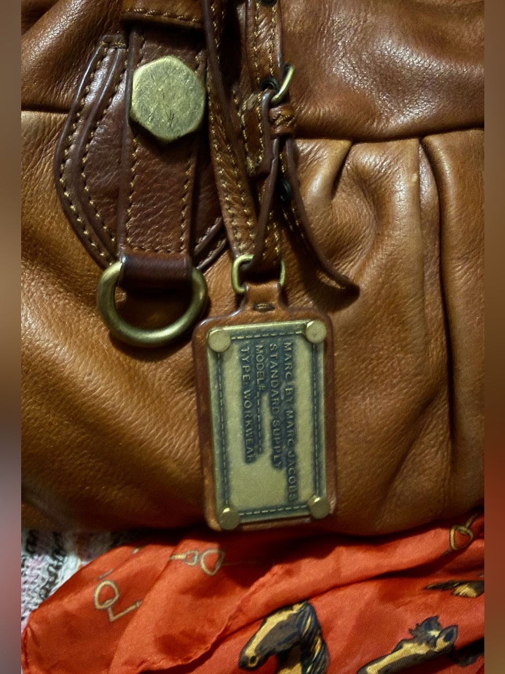 Marc Jacobs Vintage Brown Leather Bag - Picture 2 of 8